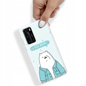 Etui do HUAWEI P40 Case We Bare BEARS Top Wzory