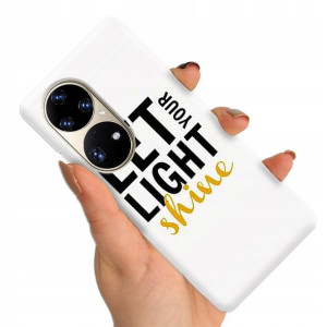 Etui do HUAWEI P50 PRO Case Modne Top Napisy Wzory