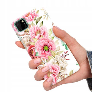 Etui do HUAWEI Y5P Case Kwiatowe Wiosenne Wzory