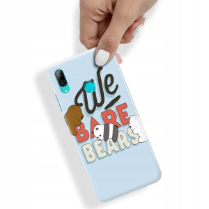 Etui do HUAWEI Y7 2019 Case We Bare BEARS Wzory