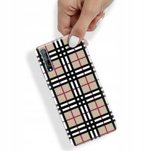 Etui do HUAWEI Y8P Obudowa W Kratkę Kratka Wzory