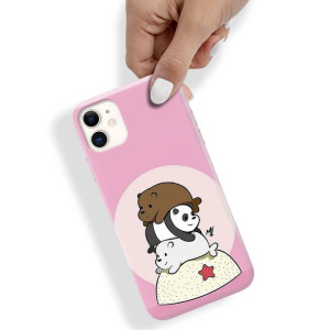 Etui do iPHONE 11 Case Misie We Bare BEARS Wzory