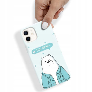 Etui do iPHONE 12 Case Misie We Bare BEARS Wzory