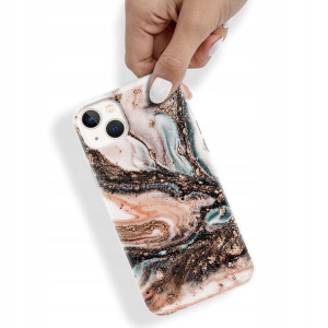 Etui do IPHONE 14 PLUS Case Marmurki Marble Wzory