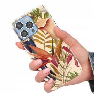 Etui do IPHONE 14 PRO MAX Case Kwiaty Flower Wzory