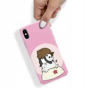 Etui do iPHONE X/XS Case Misie We Bare BEARS Wzory