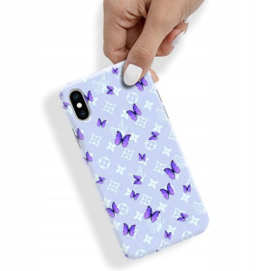 Etui do iPHONE X/XS Case Motyle Butterfly Wzory