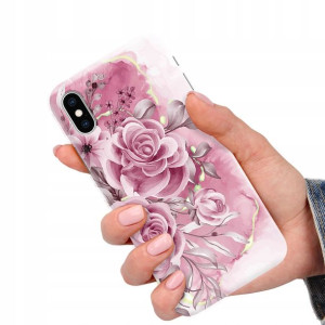 Etui do iPHONE X/XS Kwiatowe Wiosenne Top Wzory
