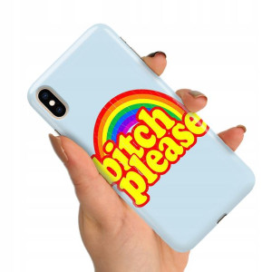 Etui do iPHONE XS MAX Case Modne Top Napisy Wzory