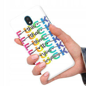 Etui do LG K30 2019 Case Modne Top Napisy Wzory