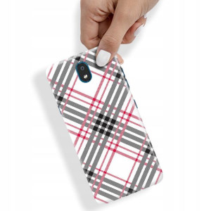 Etui do LG K30 2019 Obudowa W Kratkę Kratka Wzory