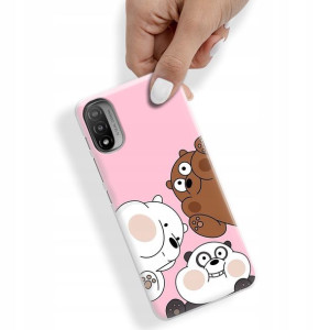 Etui do MOTOROLA E20 4G Case We Bare BEARS Wzory