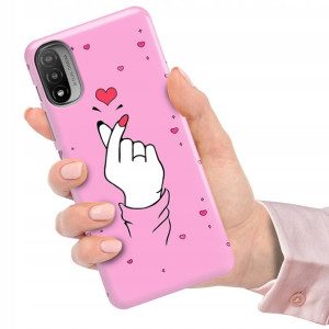 Etui do MOTOROLA E20 Obudowa Flower Kwiaty Wzory