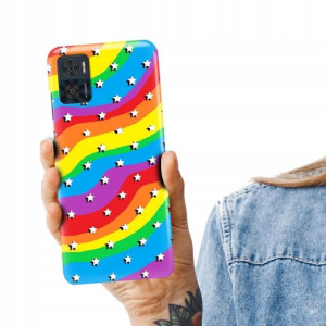 Etui do MOTOROLA E22 Case Flower Kwiaty Top Wzory