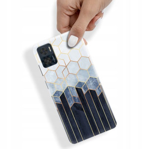 Etui do MOTOROLA E22 Case Marmurki Marble Wzory