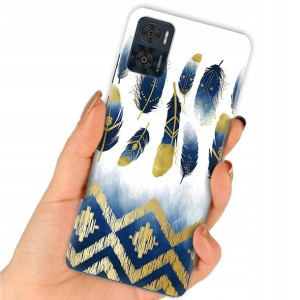 Etui do MOTOROLA E22 Obudowa Subtelne Top Wzory