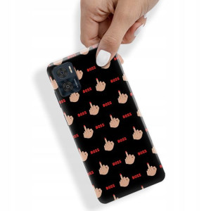 Etui do MOTOROLA E22 Ostre Dziewczęce Top Wzory