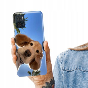 Etui do MOTOROLA E22i Case Flower Kwiaty Top Wzory