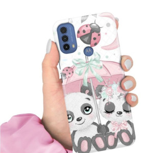 Etui do MOTOROLA E40 Case Słodkie Dziecięce Wzory