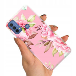 Etui do MOTOROLA E40 Kwiatowe Wiosenne Top Wzory