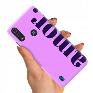 Etui do MOTOROLA E6S 2020 Dziewczęce Modne Wzory