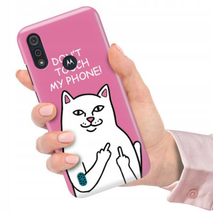 Etui do MOTOROLA E6S Obudowa Flower Kwiaty Wzory