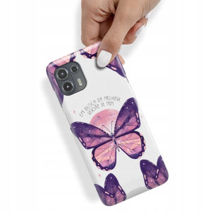 Etui do MOTOROLA EDGE 20 LITE 5G Butterfly Wzory