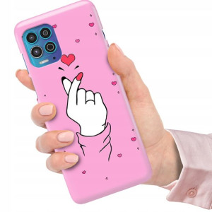 Etui do MOTOROLA EDGE S Case Flower Kwiaty Wzory