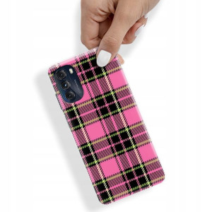 Etui do MOTOROLA G 5G 2022 W Kratkę Kratka Wzory