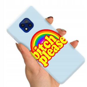 Etui do MOTOROLA G POWER 2021 Modne Napisy Wzory