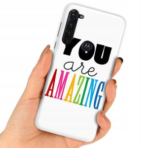 Etui do MOTOROLA G PRO Case Modne Napisy Top Wzory