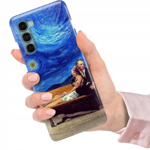 Etui do MOTOROLA G200 5G Case Impresja Dali Wzory