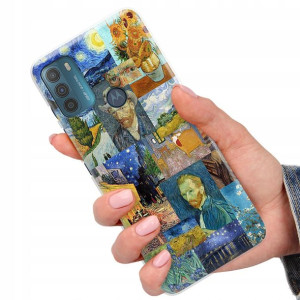 Etui do MOTOROLA G50 Impresjonizm Van Gogh Wzory