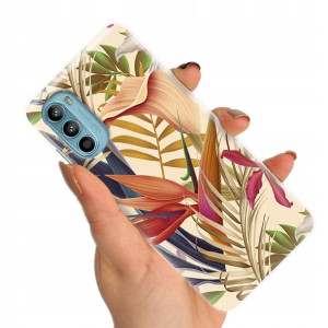 Etui do MOTOROLA G52 Case Kwiaty Flower Top Wzory