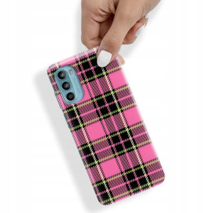 Etui do MOTOROLA G52 Case W Kratkę Kratka Wzory