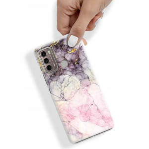 Etui do MOTOROLA G60 4G Case Marmurki Marble Wzory