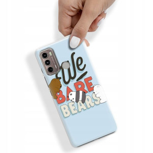 Etui do MOTOROLA G60 Case We Bare BEARS Top Wzory