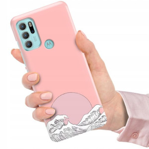 Etui do MOTOROLA G60s Case Flower Kwiaty Top Wzory