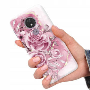 Etui do MOTOROLA G7 POWER Kwiatowe Wiosenne Wzory