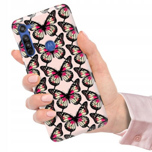 Etui do MOTOROLA G8 Case Flower Kwiaty Top Wzory