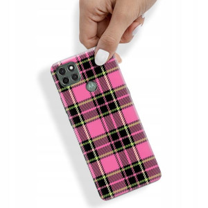 Etui do MOTOROLA G9 POWER W Kratkę Kratka Wzory