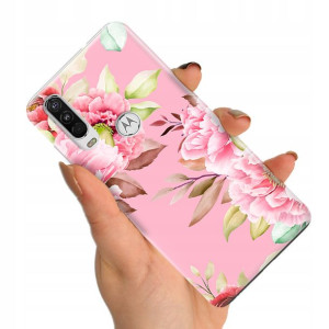 Etui do MOTOROLA ONE ACTION Kwiaty Wiosenne Wzory