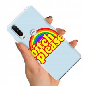 Etui do MOTOROLA ONE ACTION Modne Napisy Top Wzory