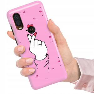 Etui do MOTOROLA P40 Case Flower Kwiaty Top Wzory