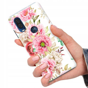 Etui do MOTOROLA P40 Kwiatowe Wiosenne Top Wzory