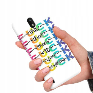 Etui do NOKIA 1.3 Obudowa Modne Top Napisy Wzory