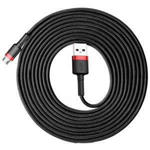 Baseus Cafule Cable wytrzymały nylonowy kabel przewód USB / micro USB 2A 3M