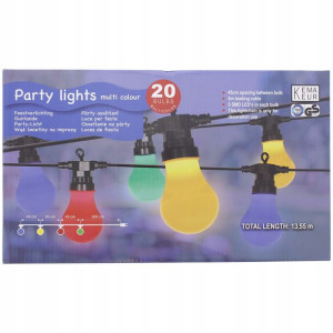 Ogrodowe Girlanda Ogrodowa Led 20 Lampek 13 M 462