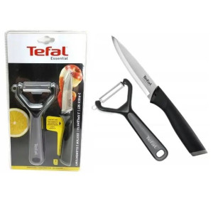 Komplet Noży Tefal Essential Obieraczka Nożyk do Obierania 9cm Zestaw Noży