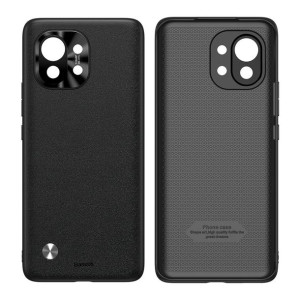 Baseus Alloy Leather Case wytrzymałe etui pokrowiec z osłoną na aparat Xiao
